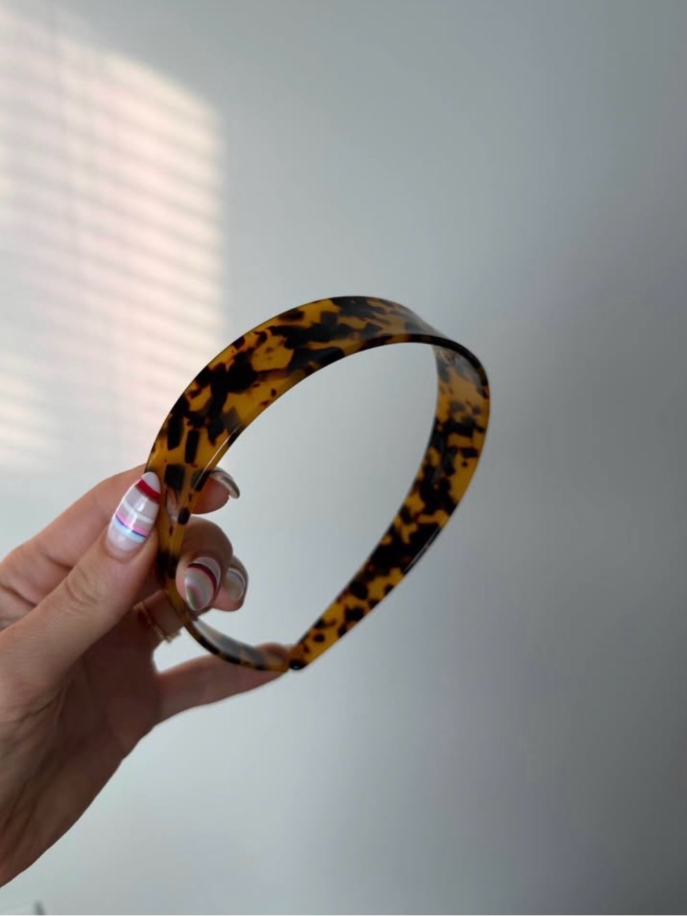Tortoiseshell Pattern Women’s Headband - Brown
